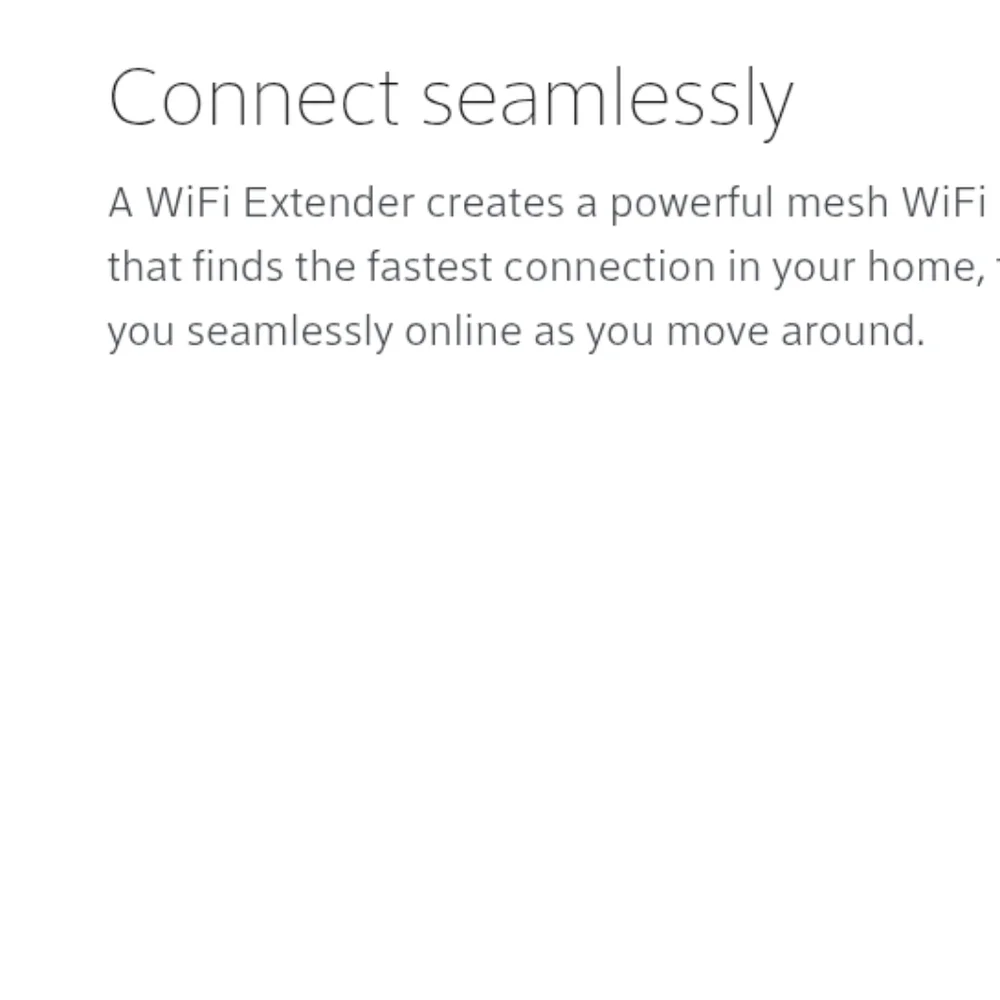 Finity white adapter